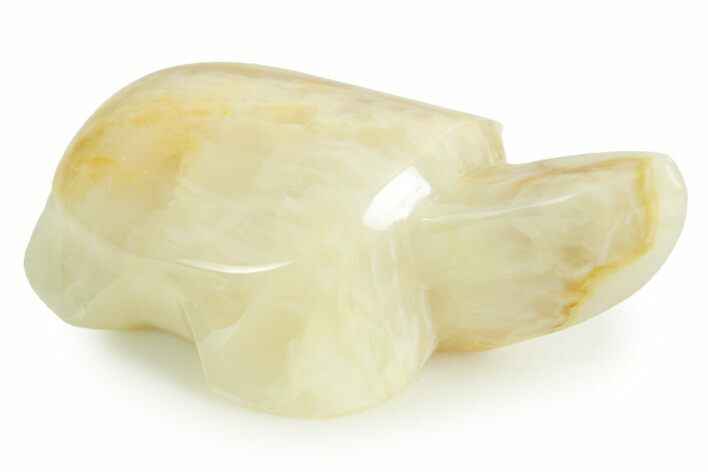 Carved Banded Calcite Turtle - California #366221